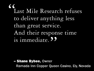 Shane Bybee, Owner, Ramada Inn Copper Queen Casino, Ely, Nevada